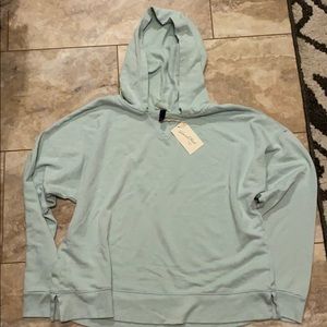 Mint green hoodie